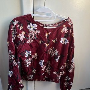 Floral Long Sleeve Blouse